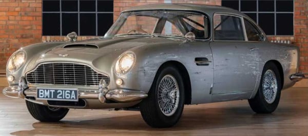 Sejumlah Mobil James Bond 007 Bakal Dilelang, Aston Martin DB5 Ditaksir Paling Mahal