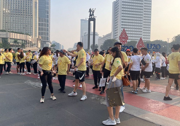KB Bukopin Meriahkan Car Free Day (CFD) Jakarta dengan Promosi Program D’Star Anniversary