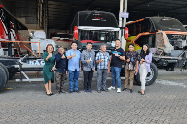 Keren, Bus Karoseri Buatan Adiputro dan Tentrem akan Dilengkapi Teknologi AI