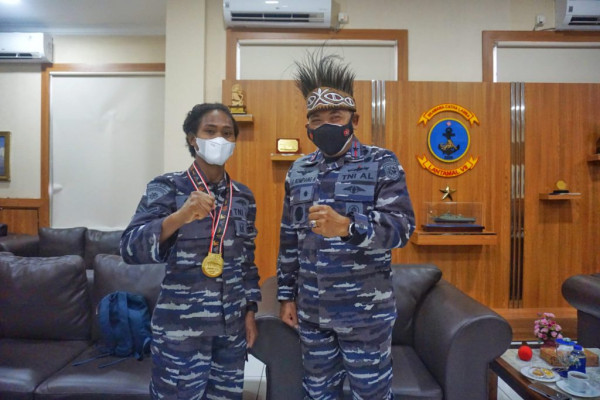 Ini Dia Perempuan Pendekar TNI AL, Juara Pencak Silat Dunia