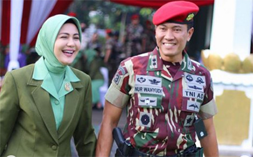 4 Artis yang Jadi Istri TNI, Nomor 3 Mantan Bintang Cilik
