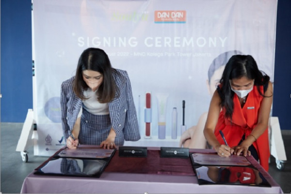 Dukung Produk Kecantikan yang Dapat Membuat Kulit Sehat, Soulyu Lakukan Signing Ceremony dengan Dan+Dan