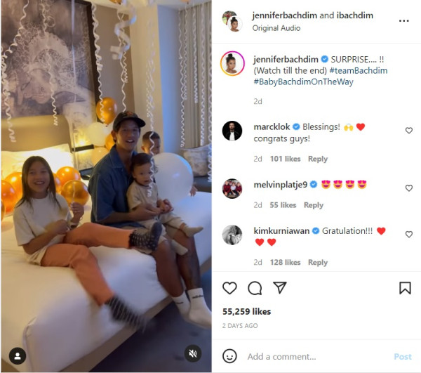 Jennifer Bachdim Umumkan Hamil Anak ke-4, sang Suami Teriak Kegirangan