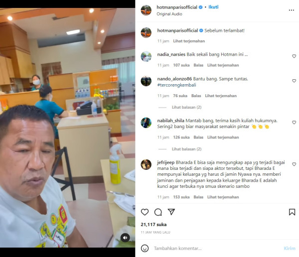 Keracunan Obat, Hotman Paris Dilarikan ke Rumah Sakit