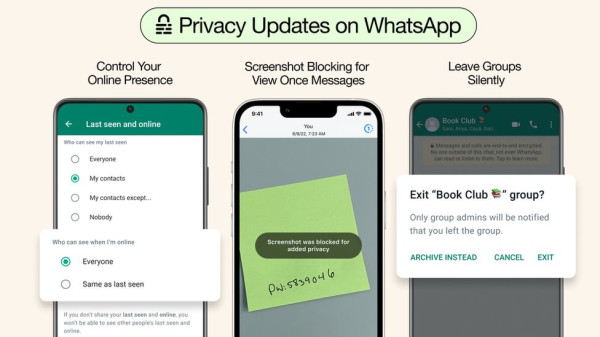 Resmi, Pengguna WhatsApp Kini Bisa Tinggalkan Grup Diam-diam