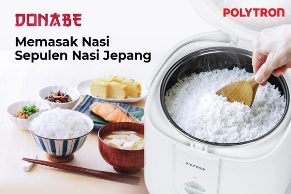 Intip Tips Memasak Nasi Sepulen Nasi Jepang Hanya dalam Satu Klik