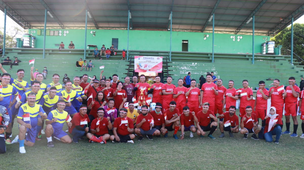 Tim Sepak Bola Wartawan Ramaikan Trofeo Kapolresta Sidoarjo Cup 2022