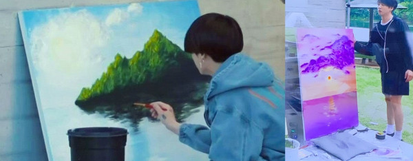 8 Karya Jung-Kook BTS yang Layak Masuk Galeri Seni
