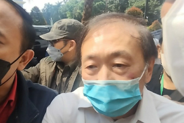 Ini Penampakan Surya Darmadi saat Tiba di Kejagung