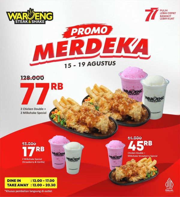 Ini Sederet Restoran dan Waralaba yang Berikan Promo Kemerdekaan 17 Agustus 2022