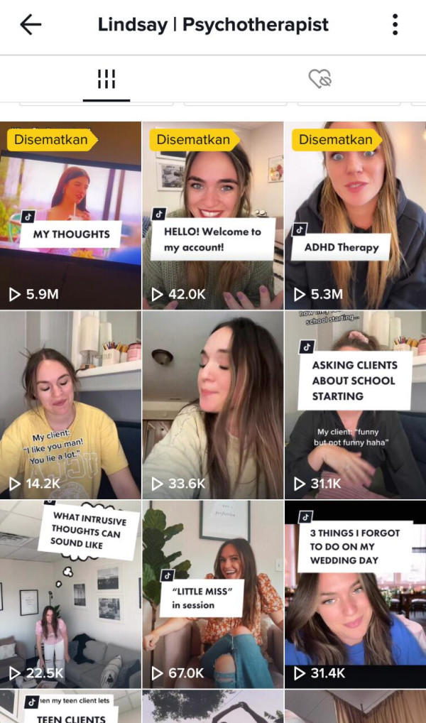 5 Akun TikTok dengan Konten Kesehatan Mental
