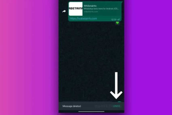 WhatsApp Menguji Fitur Pembatalan Penghapusan Pesan Obrolan