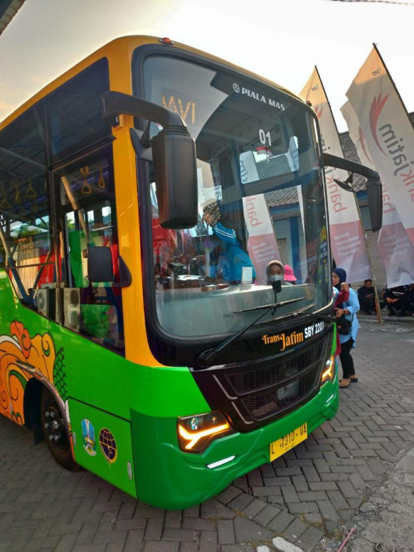 Keren, TKDN Pasang Fitur Keselamatan Canggih di Armada Trans Jatim