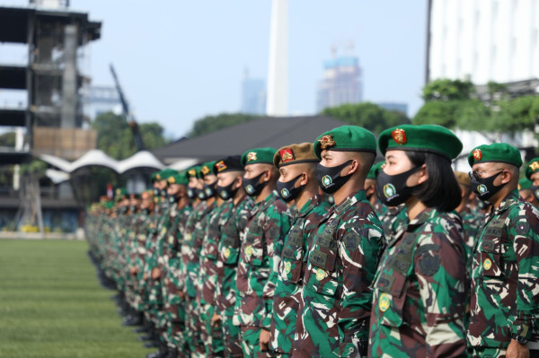 Tradisi Penciuman Panji, 493 Perwira Remaja TNI AD Resmi Dilantik