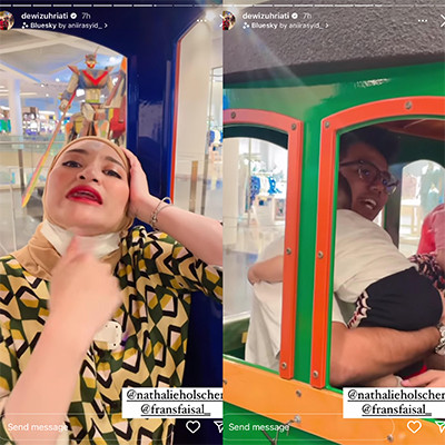 Makin Lengket dengan Frans Faisal, Putra Nathalie Holscher Tak Mau Digendong Ibunya