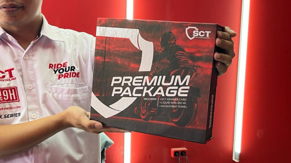 SCT Premium Bikin Motor Kebangaan Anda Jadi Kinclong dan Istimewa