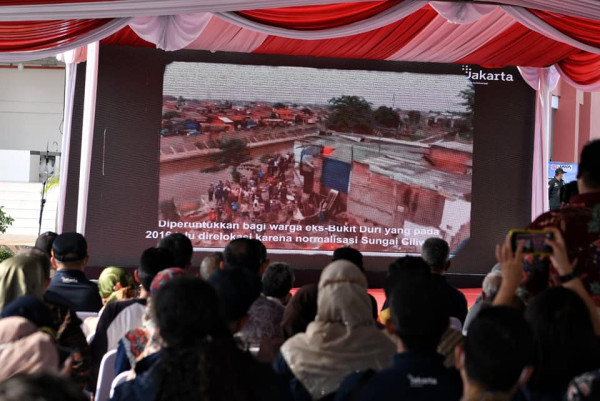 Anies: Kampung Susun Produktif Tumbuh Cakung Wujud Sejarah Panjang Perjuangan Warga Bukit Duri