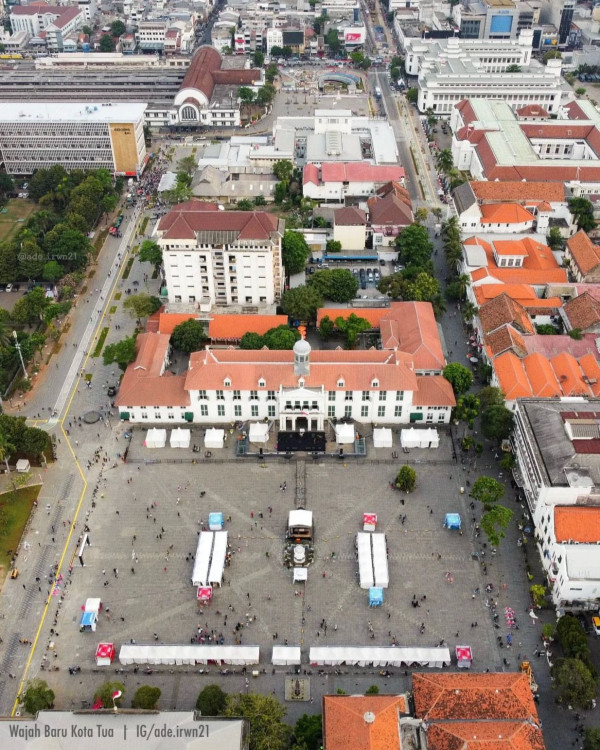 Keren! Begini Wajah Baru Kota Tua, Model Jakarta Masa Depan