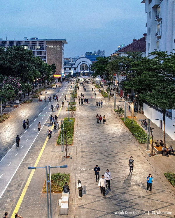 Keren! Begini Wajah Baru Kota Tua, Model Jakarta Masa Depan