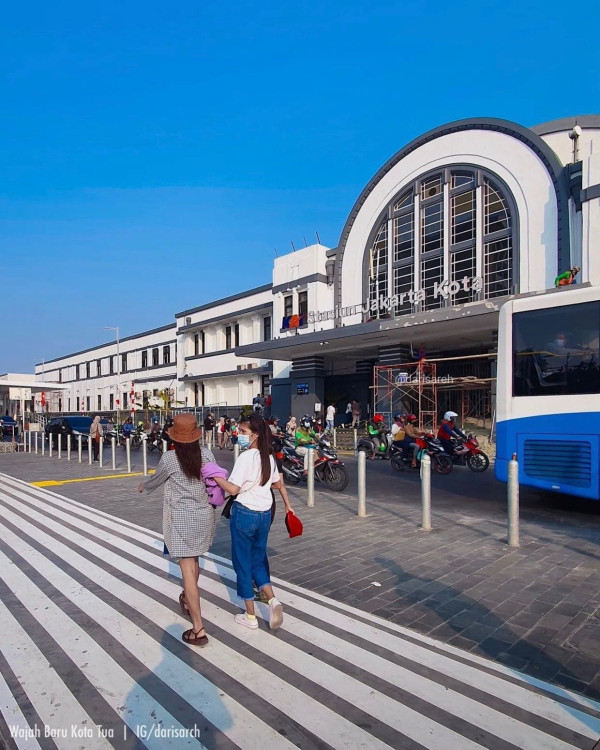 Keren! Begini Wajah Baru Kota Tua, Model Jakarta Masa Depan