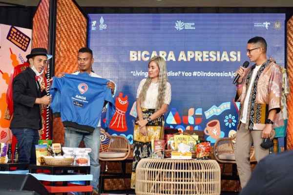 Sandiaga Uno Promosikan Anoa, Aplikasi Kreatif Anak Bangsa