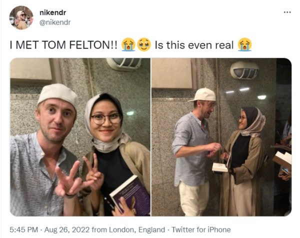 Tom Felton Bintang Harry Potter Dikabarkan Mualaf, Ini Fakta Sebenarnya