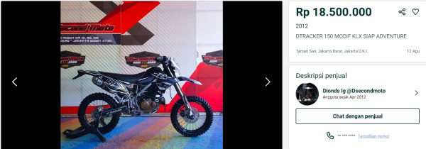 Ini Pilihan Kawasaki KLX Bekas di Bawah Rp20 Juta, Siap Ajak Anda Berpetualang