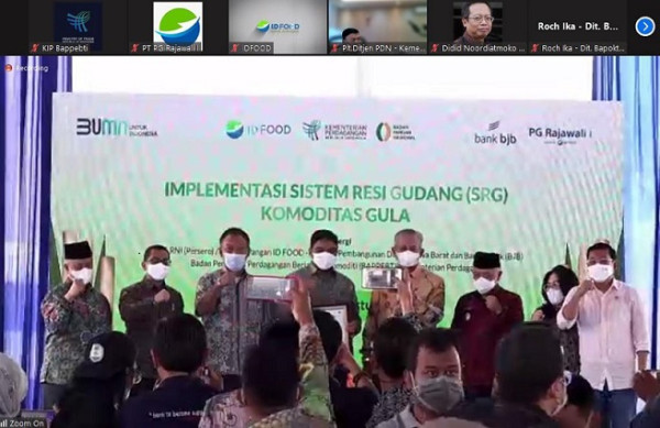 Dorong Optimalisasi SRG secara Nasional, Bappebti Setujui Penerbitan 16 Resi Gudang Gula Kristal Putih