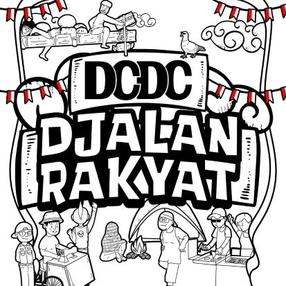 DCDC Djalan Rakyat, Uniknya Perayaan Kemerdekaan di Depan Gedung Sate Bandung