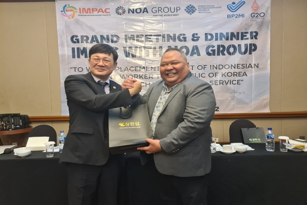 IMPAC dan NOA Gelar Pertemuan untuk Penempatan Pekerja Indonesia di Korsel