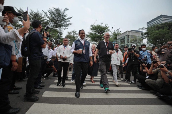 Ajak Pemimpin Kota Dunia Menikmati Wajah Baru Jakarta, Anies: Mari Bertukar Gagasan di U20 Mayors Summit