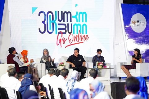Dukung Program Kementerian BUMN, 1.000 UMKM Binaan PLN Siap Naik Kelas Menjadi Go Online