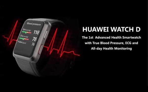 HUAWEI WATCH D, Smartwatch Baru dengan Fitur Pengukur Tekanan Darah