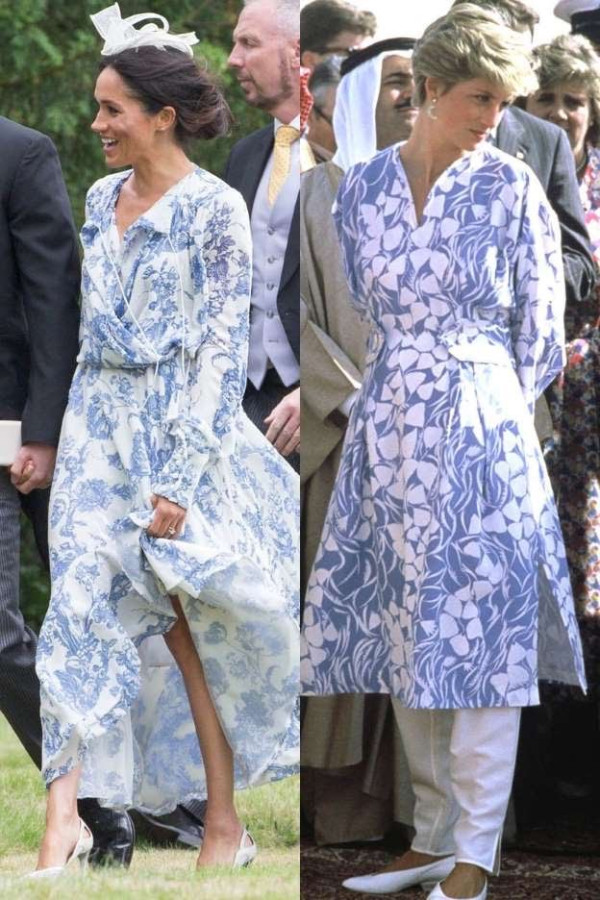 7 Gaya Fashion Meghan Markle yang Terinspirasi dari Putri Diana