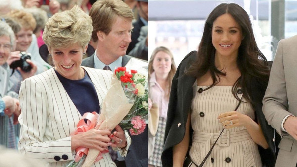 7 Gaya Fashion Meghan Markle yang Terinspirasi dari Putri Diana