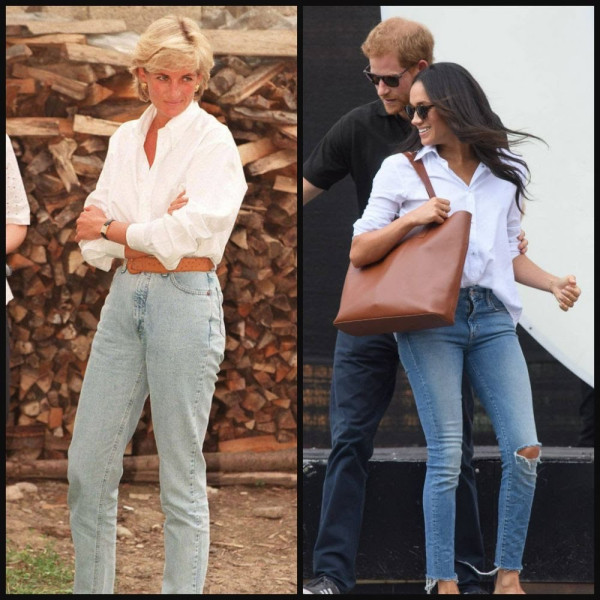 7 Gaya Fashion Meghan Markle yang Terinspirasi dari Putri Diana