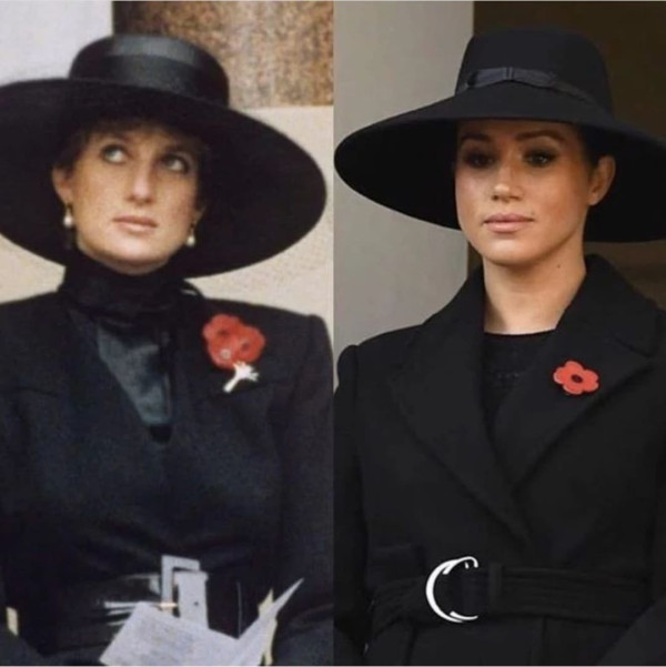 7 Gaya Fashion Meghan Markle yang Terinspirasi dari Putri Diana