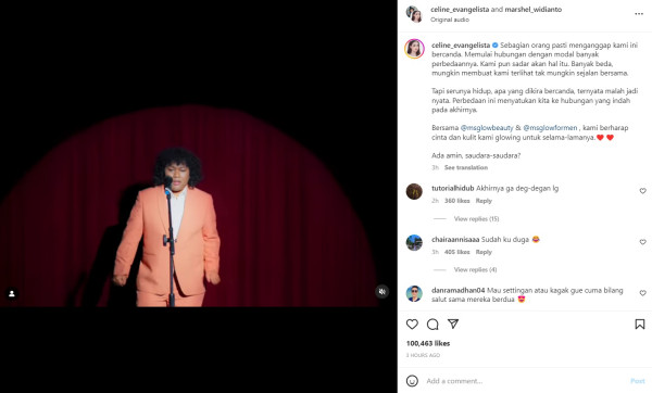 Marshel Widianto Umumkan Serius dengan Celine Evangelista: Sudah Menemukan Orang yang Tepat
