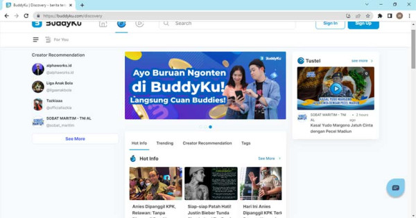 Manjakan Pengguna, BuddyKu Luncurkan Tampilan Website Baru