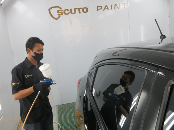 Resmi Dibuka, Scuto Paint Condet Tawarkan Promo Spesial