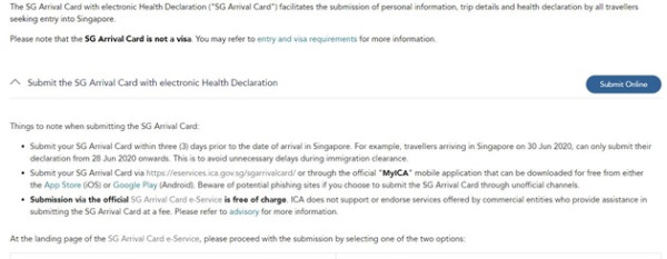 Apa Itu Singapore Arrival Card dan Bagaimana Cara Mendapatkannya?