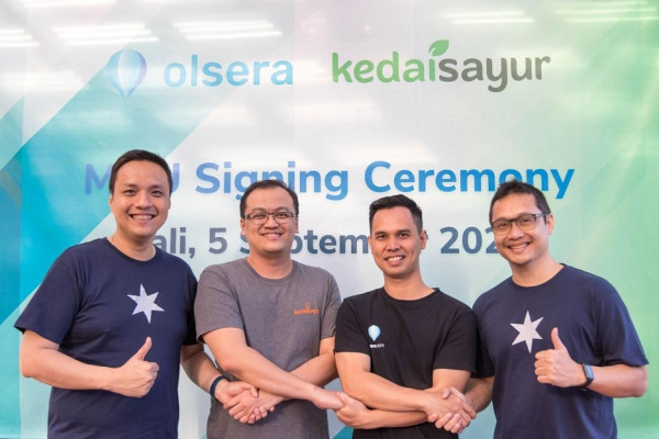 Sinergi Mendorong Ribuan Petani dan Pedagang Sayur Go Digital