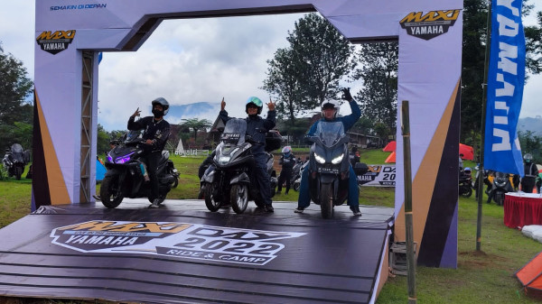 Begini Rasanya Riding Sambil Kemping di Alam Terbuka ala Maxi Yamaha Day 2022