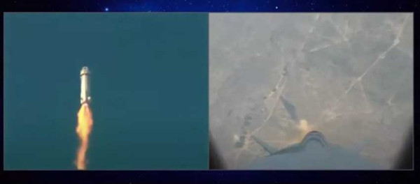 Peluncuran Blue Origin Gagal Akibat Anomali, Kapsul New Shepard Mendarat Selamat