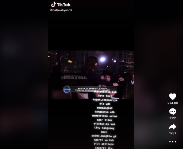 Sikap Atta Halilintar saat Dipeluk Livy Renata Jadi Sorotan Publik