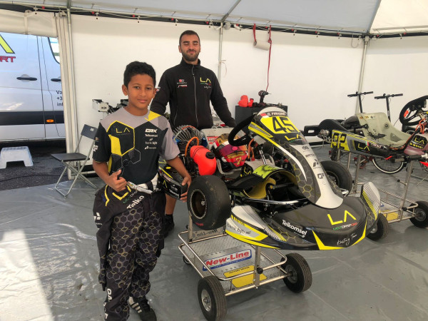 Qarrar Firhand Sabet Runner Up di Kejuaraan Gokart Internasional di Italia