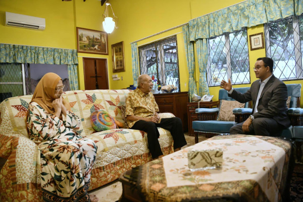 Temui Omar Baobed di Singapura, Anies Napak Tilas Kisah Sang Kakek Memperjuangkan Kemerdekaan