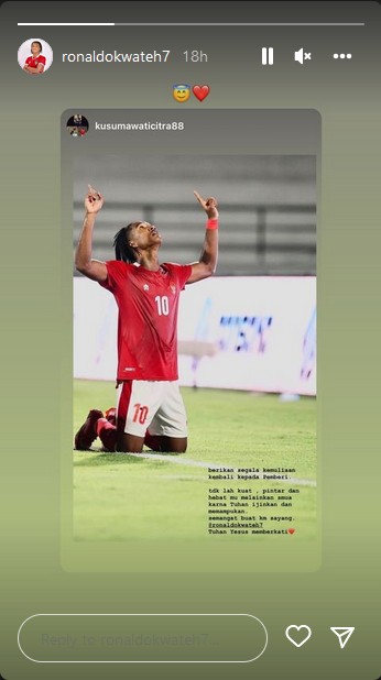 Ronaldo Kwateh Dikritik Netizen, Ibunda: Semangat buat Kamu Sayang