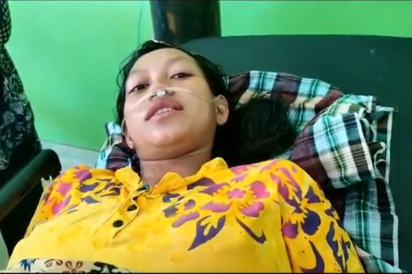 Heroik! Ibu Muda Hamil Tua Lawan Begal di Kebun Sawit, Kepala Bocor Dicangkul Pelaku