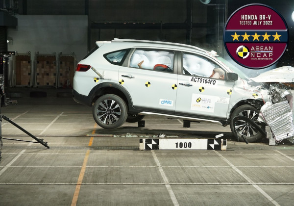 All New Honda HR-V dan BR-V Raih Rating Keselamatan Tertinggi ASEAN NCAP